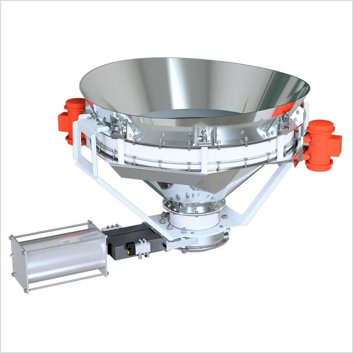 SiloTray descarregador dosador vibratório de silos
